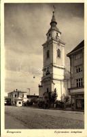 Beregszász, Beregovo, Berehove; Református templom / Calvinist church (EK)