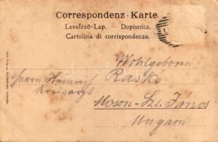 Lovran, Lovrana, Laurana; Auf dem Wege nach Abbazia / út Abbazia felé / road to Opatija (Rb)