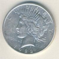 USA 1922. 1$ Ag "Peace" T:2/2- pici ph