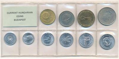 1988. 2f-20Ft (10xklf) érmés forgalmi sor fóliatokban T:UNC Adamo FO21