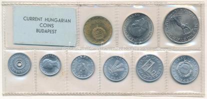 1973. 2f-10Ft (9xklf) érmés forgalmi sor fóliatokban T:UNC patina Adamo FO6