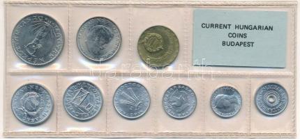 1977. 2f-10Ft (9xklf) érmés forgalmi sor fóliatokban T:UNC kis patina
Adamo FO10