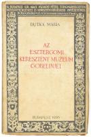 Dutka Mária: Az Esztergomi Keresztény Múzeum gobelinjei. Les Gobelins du Musée Chrétien DEsztergom (Hongrie.) A Budapesti Kir. M. Pázmány Péter Tudományegyetem Művészettörténeti és Keresztényrégészeti Intézetének Dolgozatai 37. Bp., 1936., Kir. M. Pázmány Péter Tudományegyetem, (Általános-ny.), 95 p. A borító Jeges Ernő munkája. Fekete-fehér képekkel illusztrált. Kiadói papírkötés.