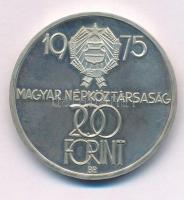 1975. 200Ft Ag "Felszabadulás" T:AU (PP) 
Adamo EM46