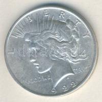 USA 1922. 1$ Ag "Peace" T:3+