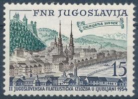 1954 Bélyegkiállítás Ljubljana Mi 750