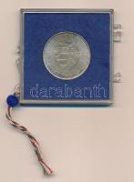 1946. 5Ft Ag "vastag Kossuth" plombált, sérült "MNB" tokban T:AU fo.
Hungary 19...