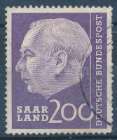 1957 Theodor Heuss sor záróértéke Mi 399 (Mi EUR 32.-)