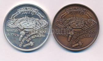 Fritz Mihály (1947-) 1988. "MÉE Székesfehérvár - Török kivonulásának 300. évfordulója" Br ...