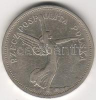 Lengyelország 1928 5Zl emlékveret ezüst T:3 pici ph