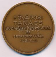 Iván István (1905-1968) 1951. "Váltófutás a felszabadulás ünnepére / Fővárosi Tanács, Budapesti...