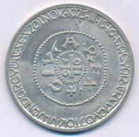 Nagy István (1920-) 1975. "MÉE VI. Vándorgyűlése - Szolnok 1075-1975" Ag emlékérem (25,07g...
