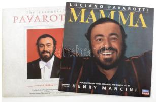 Luciano Pavarotti 2 db Vinyl LP. The essential, Decca, CRFR + Mamma, Decca-Hungaroton, VG+