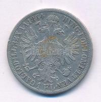 Ausztria 1864A 1Fl Ag "Ferenc József" T:VF,F
Austria 1864A 1 Florin Ag "Franz Joseph...