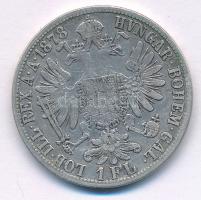 Ausztria 1878. 1Fl Ag "Ferenc József" T:VF 
Austria 1878. 1 Florin Ag "Franz Joseph&...