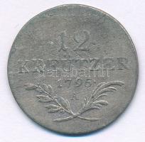 Ausztria 1795A 12kr Ag T:F patina  Austria 1795A 12 Kreutzer Ag C:F patina  Krause KM#2137