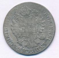 Ausztria 1795A 12kr Ag T:F patina 
Austria 1795A 12 Kreutzer Ag C:F patina 
Krause KM#2137