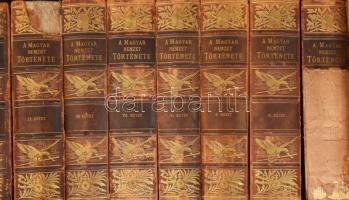 A magyar nemzet története. I-X.. köt. Teljes! Szerk. Szilágyi Sándor. Írták: Acsády Ignác, Angyal Dá...