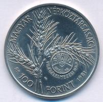 1981. 100Ft Ni "FAO I. - Világélelmezési nap" T:UNC Adamo EM66