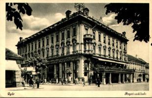 1944 Győr, Hotel Royal szálloda, rendőr (EK)