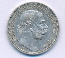 1915KB 1K Ag "Ferenc József" T:XF patina  Adamo K5.1