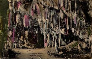 1917 Postojnska jama, Adelsberger Grotte; cave interior (fl)