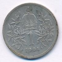Ausztria 1904. 1K Ag "Ferenc József" T:VF,F
Austria 1904. 1 Corona Ag "Franz Joseph&...