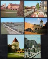 Kb. 200 db MODERN magyar város képeslap / Cca. 200 modern Hungarian town-view postcards