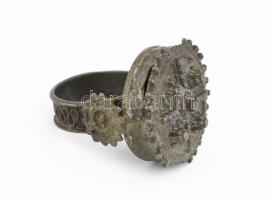 cca 1860/0880, Bánsági gyűrű, réz, m: 65