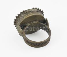 cca 1860/0880, Bánsági gyűrű, réz, m: 65