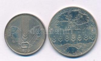 1985. 20Ft Cu-Ni "FAO" + 100Ft Cu-Ni "FAO" T:AU 
Adamo EM90, EM91