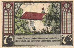 Német Birodalom / Weimari Köztársaság / Bütow DN 50Pf + 75Pf + 1M + 2M + 3M 5 klf db, teljes sor T:I