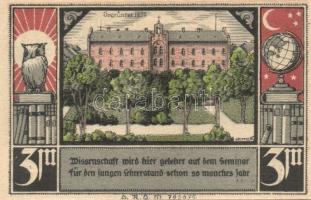 Német Birodalom / Weimari Köztársaság / Bütow DN 50Pf + 75Pf + 1M + 2M + 3M 5 klf db, teljes sor T:I