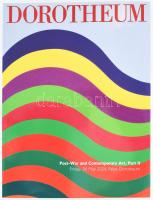 Dorotheum árverési katalógus, háború utáni és kortárs művészet témában, 307p, 2024