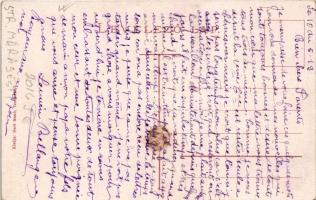 1919 Temesvár, Timisoara; Erzsébet utca, Klein Dénes üzlete. Gerő Manó kiadása / Elisabethgasse / st...