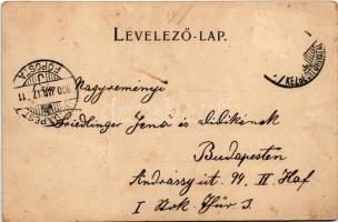 1900 Temesvár, Timisoara; Gyárváros, zárda. Králicsek Béla kiadása / Fabric, priory (fl)