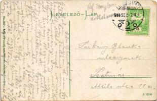 1914 Temesvár, Timisoara; Józsefváros, Hunyady út, villamossín. Feder R. Ferenc kiadása / Iosefin, s...