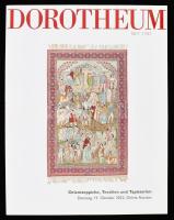 Dorotheum árverési katalógus, szőnyegek és faliszőnyegek témában, 2022