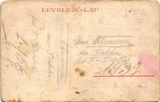 Temesvár, Timisoara; Losonczy tér, Szerb templom, Kerscher üzlete, piaci árusok, csendőr. W. L. (?) ...