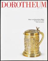 Dorotheum árverési katalógus, ezüst és orosz ezüst témában, 2020