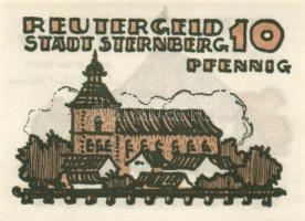 Német Birodalom / Weimari Köztársaság / Sternberg 1922. 10Pf + 25Pf + 50Pf 3 klf db, teljes sor T:I