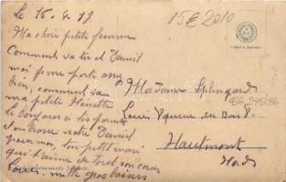 1919 Temesvár, Timisoara; Stabsgebäude / Tisztilak / military officers' house (EK)