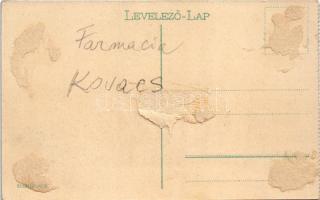 Temesvár, Timisoara; Kossuth tér, Nenadovits, Bleier M. és Schild Károly üzlete / square, shops (rag...