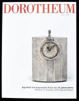 Dorotheum árverési katalógus, jugendstil és avantgárd témában, 2018