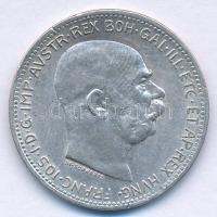 Ausztria 1915. 1K Ag &quot;Ferenc József&quot; T:XF  Austria 1915. 1 Corona Ag &quot;Franz Joseph&quot; C:XF  Krause KM#2820