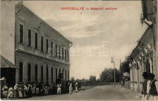 1916 Marosillye, Maros-Illye, Ilia; Központi szálloda. Weisz János kiadása / hotel