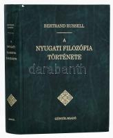 Russell, Bertrand: A nyugati filozófia története a politikai és társadalmi körülményekkel összefüggésben, a legkorábbi időktől napjainkig. 1994, Göncöl. Kiadói műbőr kötés, gerinc sérült, filces aláhúzásokkal, egyébként jó állapotban.