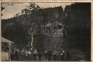 1930 Kovásznafürdő, Baile Covasna; sikló vasút / funicular railway (fl)