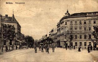 1915 Brno, Brünn; Neugasse / street view, pharmacy (fl)