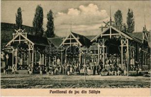 Szelistye, Salistea Sibiului, Saliste; Pavilionul de joc. Editura Dumitru B. Comsa / zene és előadó pavilon / music and play pavilion
